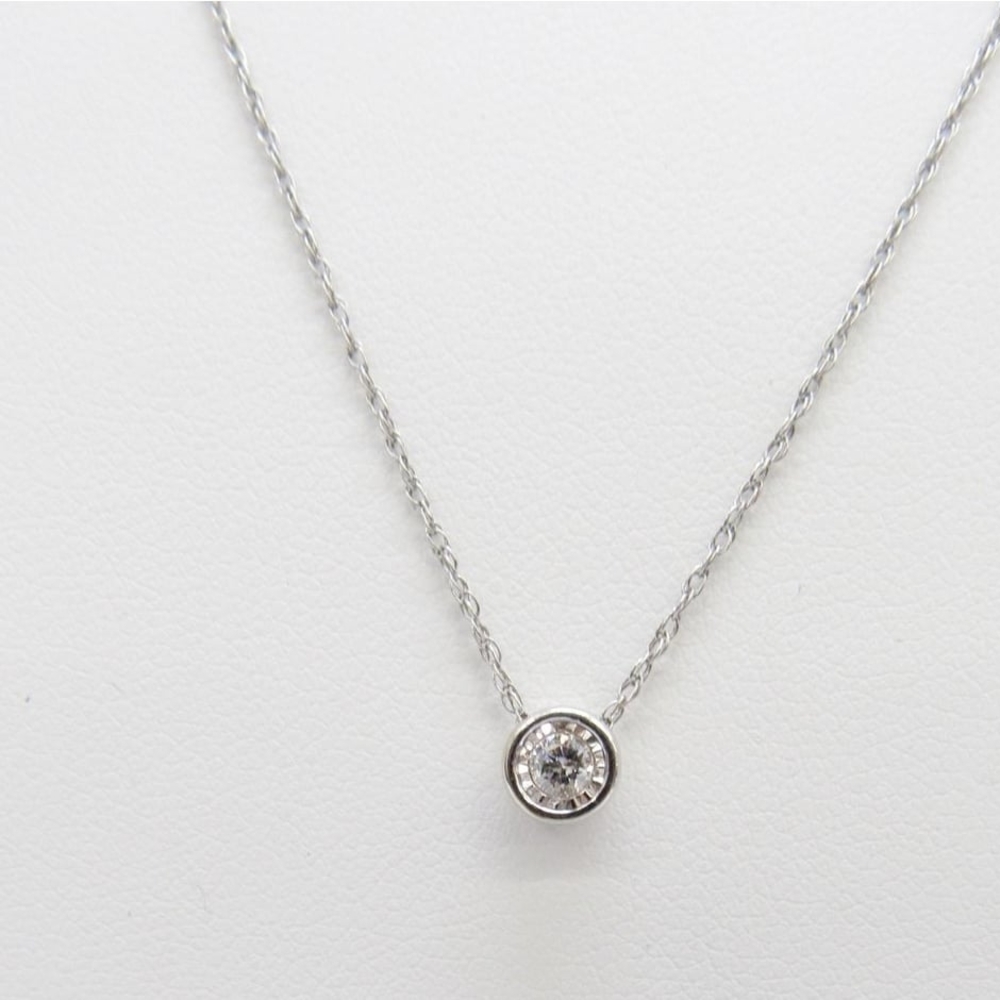 10k Diamond Necklace